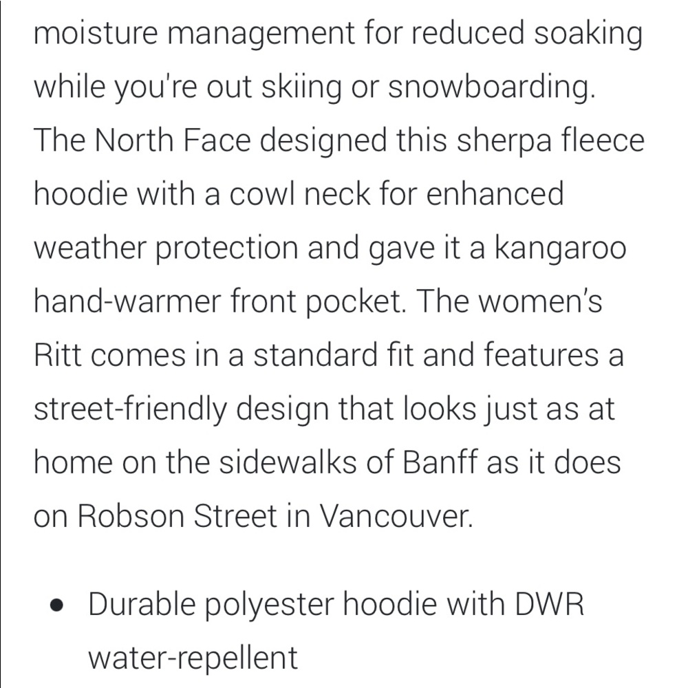 North face Riit pullover - Picture 6 of 7